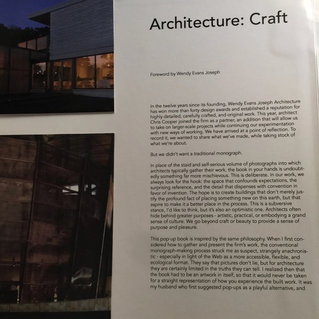 Pop Up Architecture Wendy Evans Joseph Book For Sale - Image 4 of 10