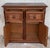Brown 1920s Catalan Carved Walnut Tuscan Two Drawers Nightstands - a Pair For Sale - Image 8 of 13