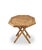 Add vintage organic warmth to your space with this beautiful 1970s Mid-Century Modern octagonal bamboo folding accent...