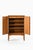 Mid-Century Modern Oak and Brass Cabinet by Oscar Nilsson, 1940s For Sale - Image 3 of 11