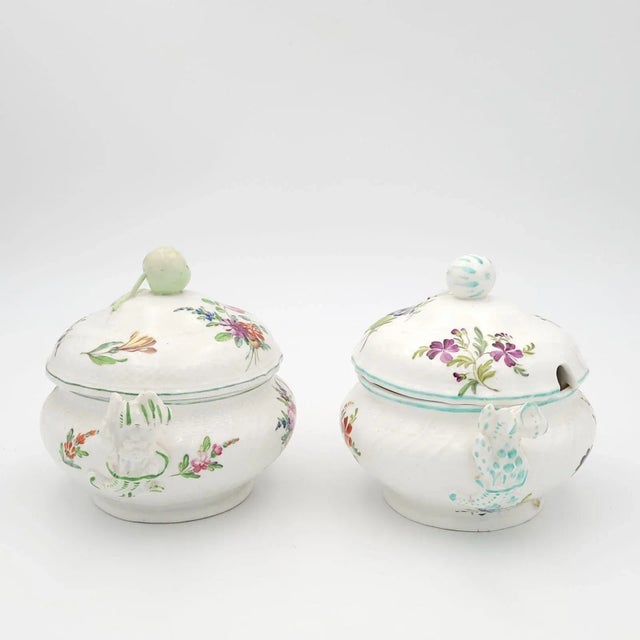Pair of Sauce Tureens, Germany Circa 1820 For Sale - Image 4 of 13