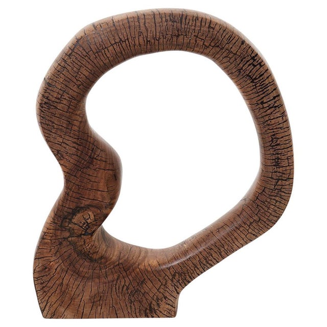 Abstract Wood Sculpture by Logniture For Sale - Image 13 of 13