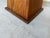 Vintage Geometric Wood Side Table / Plant Stand With Black Granite Stone Top For Sale - Image 9 of 12