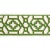 Schumacher Schumacher Zanzibar Trellis Tape in Jade For Sale - Image 4 of 4
