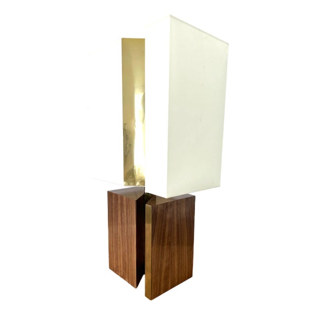 French Asymmetrical Lamp, 1970 For Sale