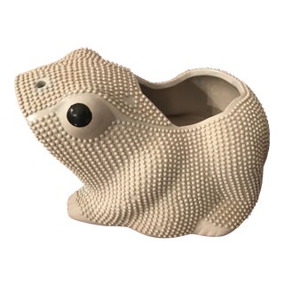 20th Century Chinese Export Frog Planter Cachepot For Sale