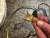 Postmodern Etruscan Revival Travertine and Faux Stone Lion Torchiere Floor Lamp For Sale - Image 9 of 12