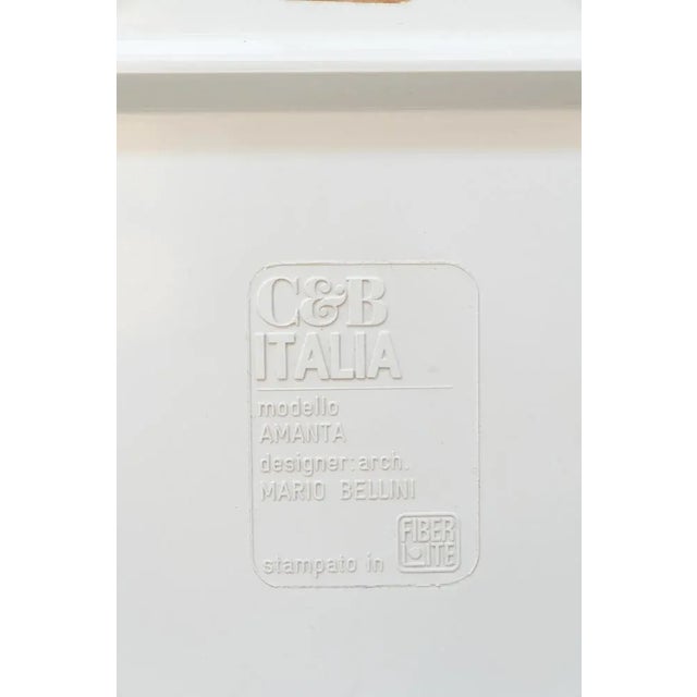 Textile Set of Amanta Lounge Chairs by Mario Bellini for B&B Italia / C&B Italia, 1970s For Sale - Image 7 of 17