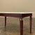 Wood Mid-Century French Mahogany Directoire Style Coffee Table With Carrara Marble Top For Sale - Image 7 of 13