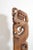 Pair of Antique Indian Carved Wood Architectural Temple Fragments on Stands For Sale - Image 14 of 15