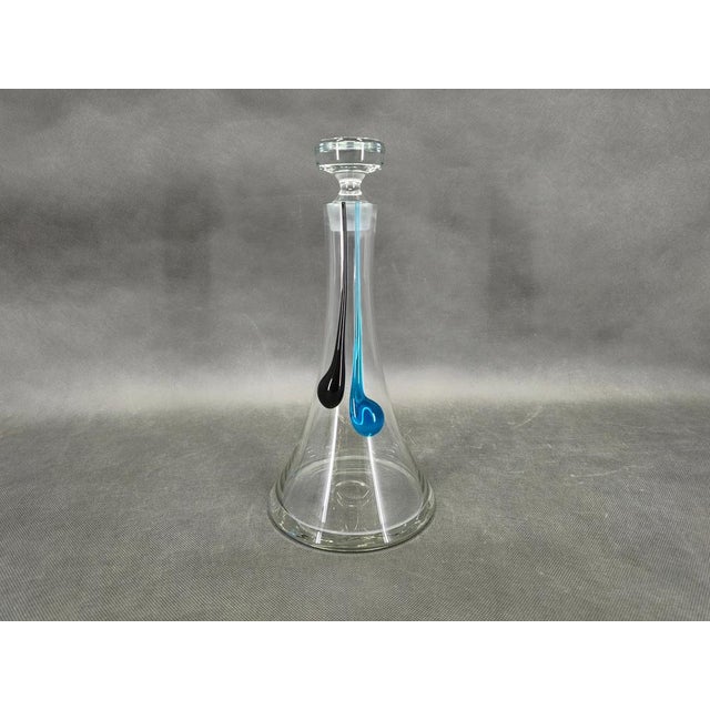 Bohemian Hand Blown Decanter and Glasses Set from Crystalex, 1990s For Sale - Image 11 of 16