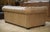 Animal Skin Vintage English Chesterfield Sofa in Beige Leather, 1990s For Sale - Image 7 of 15