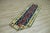 1960s Turkish Vintage Handmade Navy Blue Handmade Oushak Kilim Runner Rug For Sale - Image 9 of 12