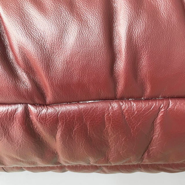 French Modern Leather Sofa Togo by Michel Ducaroy for Ligne Roset, 1970s, Set of 4 For Sale - Image 18 of 18