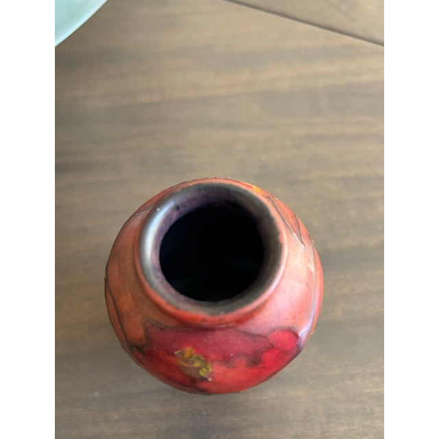 William Moorcroft Miniature Pomegranate Pattern Vase For Sale - Image 4 of 10