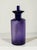 Antique 19th century English handblown amethyst purple pharmacist apothecary jar with original stopper, circa 1880-1900....