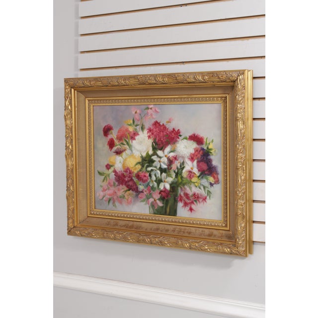 Age: Approx: 30 Years Old Details: Quality Gold Finish Frame Fine Carved Details High Quality Construction Hand Painted...