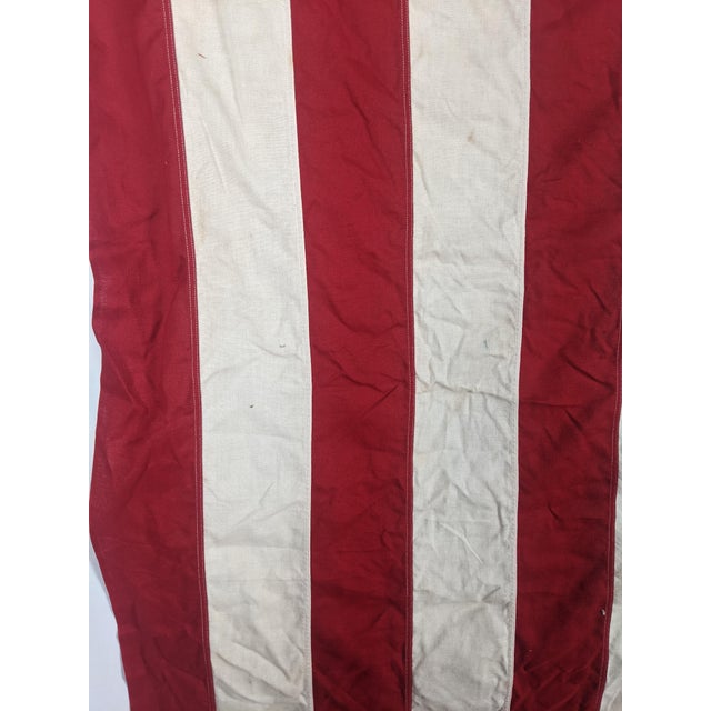 Large Vintage Valley Forge 48-Star Sewn American Flag, Red, White & Blue For Sale - Image 13 of 14