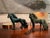 Horses in Glazed Ceramic from Guerrino Tramonti, Faenza, Italy, 1957, Set of 2 For Sale - Image 9 of 14