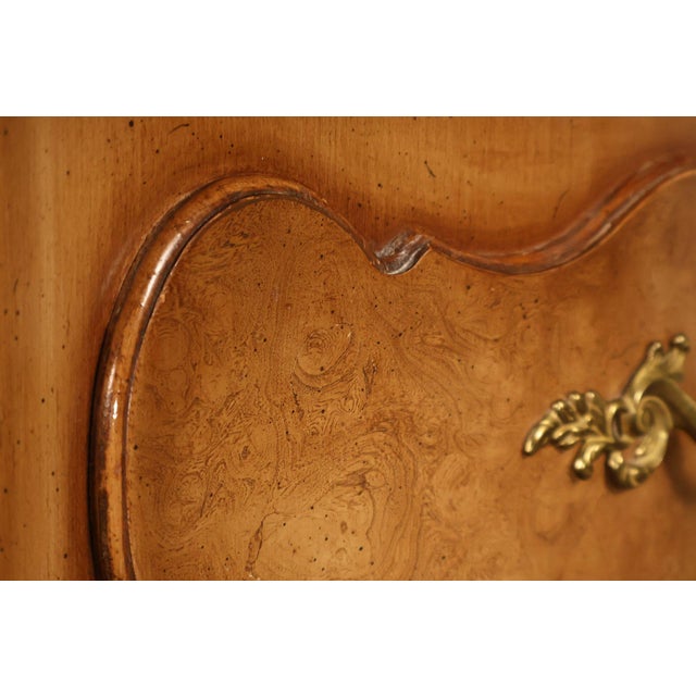 Italian Rococo Style Pair of Bombe Chest Nightstands For Sale - Image 15 of 18