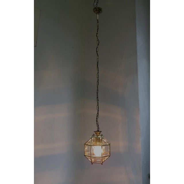 Art Nouveau Octagon Ceiling Light in the style of Adolf Loos For Sale - Image 4 of 18