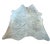Extra Large Natural Gray Brindle Brazilian Cowhide Rug 92" X 100" For Sale - Image 4 of 5