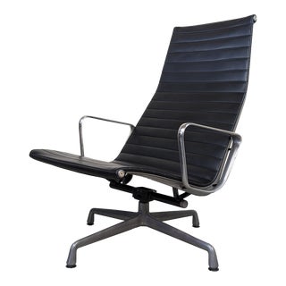 1990s Eames Aluminum Group Lounge Office Chair by Herman Miller For Sale