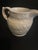 White Vintage English t.g. Green & Co Relief Molded Creamware Teapot & Creamer Set - 2 Pieces For Sale - Image 8 of 11