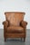 We are offering this distinctive vintage sheepskin armchair with beautiful, warm colors. This distinctive vintage armchair...