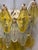 Yellow and Clear Poliedri Sconces by Carlo Scarpa for Venini, 1980s For Sale - Image 14 of 15