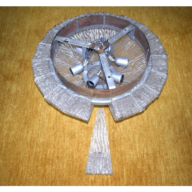 1960s Model Plafonnier Chandelier from Barovier & Toso, 1960s For Sale - Image 5 of 9