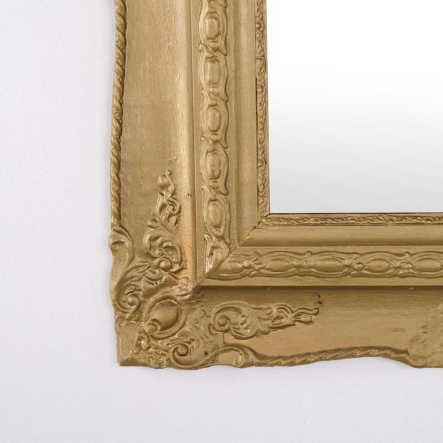 Antique Mirror with Gilded Frame, 1890s For Sale - Image 4 of 11