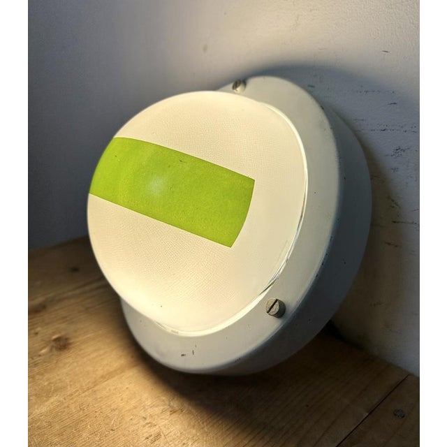 Vintage Emergency Wall or Ceiling Light from Elektrosvit, 1970s For Sale - Image 14 of 16