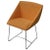 Ligne Roset Papillon Side Arm Chair Orange For Sale In Houston - Image 6 of 6