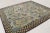 This 9x10 contemporary Art Deco rug, hand-knotted in wool, presents an expressive geometric design framed by a bold...