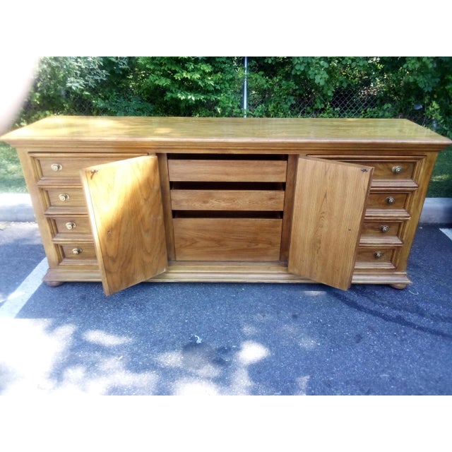 Modern Drexel Heritage Lowboy Dresser Chartwell Collection on Sale $1595 Now Read Below For Sale - Image 3 of 7