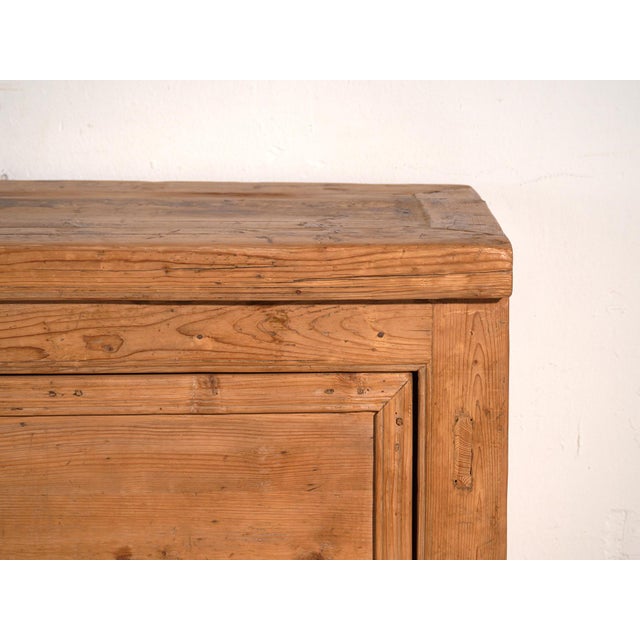 Wooden Sideboard with Three Doors, 1920s For Sale - Image 6 of 13