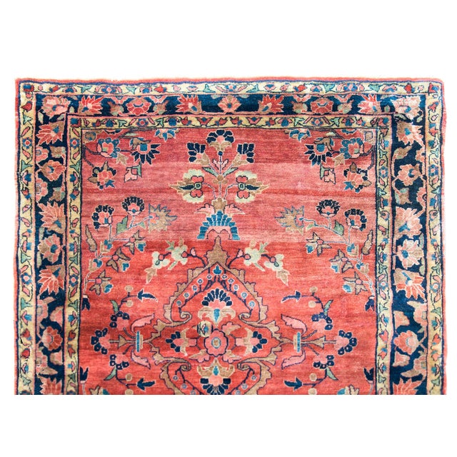 Early 20th Century Persian Sarouk Mohajeran Rug For Sale - Image 14 of 14