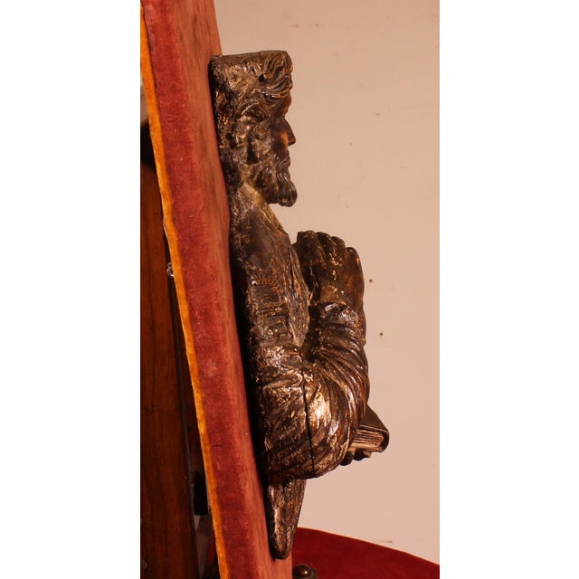 Renaissance Saint Bartholomew in Walnut, 1600s For Sale - Image 11 of 15
