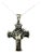 Religious Jesus Christ Crucifix Cross Christian Unisex Pendant in 925 Silver For Sale