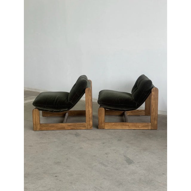 Made to Order Fionda Lounge Chairs - Pair For Sale - Image 4 of 15
