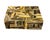 An elegant bone mosaic decorative box attributed to Maitland Smith, dating from the 1970s. The exterior is meticulously...