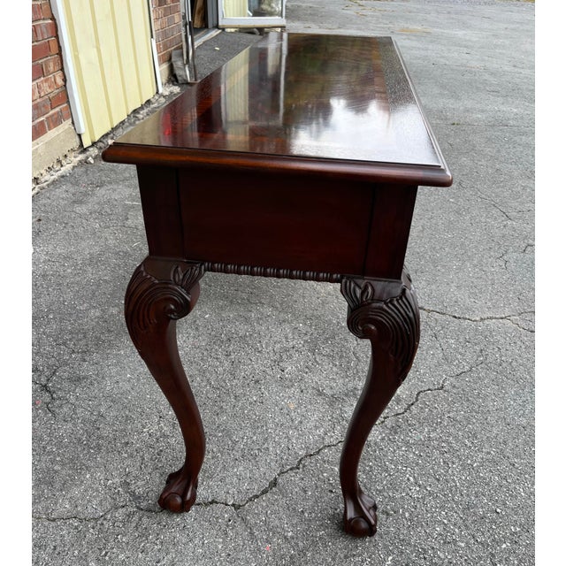 Wood Thomasville Console or Sofa Table For Sale - Image 7 of 12