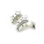 Silver 1990s Pair of John Hardy Estate Men Cufflinks Sterling Silver For Sale - Image 8 of 11