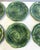 Mid 20th Century Vintage Italian Majolica Vietri Leonardo Ceramic Leaf Dishes- Set of 8 For Sale - Image 5 of 14