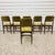 Gold Modern Dining Chairs in the style of Gio Ponti, 1960s, Set of 6 For Sale - Image 8 of 18