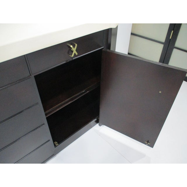 Paul Frankl Cork Topped Sideboard Chest for Johnson Brothers Furniture For Sale In Cincinnati - Image 6 of 11