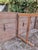 Antique French Folding Garden Table Set with Benches, Pine and Chestnut, 1890s, Set of 3 For Sale - Image 4 of 18
