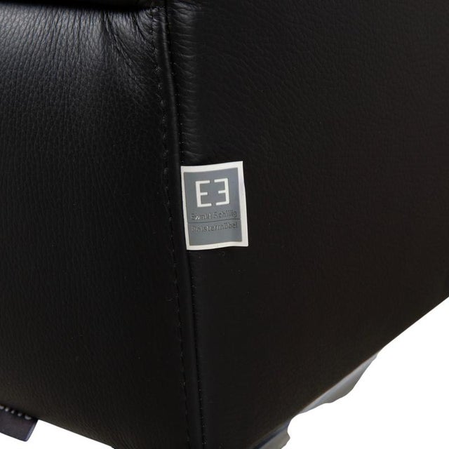 Black Leather Corner Sofa from Ewald Schillig For Sale - Image 8 of 13