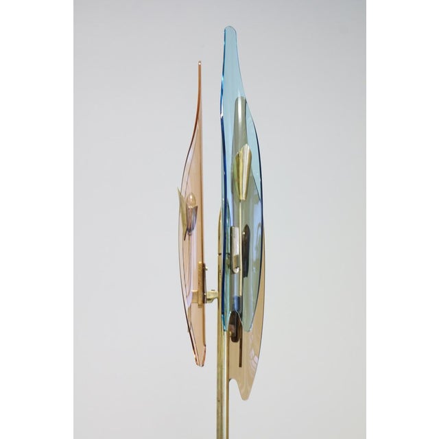 Vintage Dahlia Floor Lamp by Max Ingrand for Fontana Arte, 1958 For Sale - Image 15 of 18